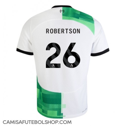 Camisa de time de futebol Liverpool Andrew Robertson #26 Replicas 2º Equipamento 2023-24 Manga Curta